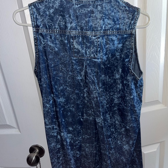 True Religion Denim Vest - Thigh length - Picture 2 of 3